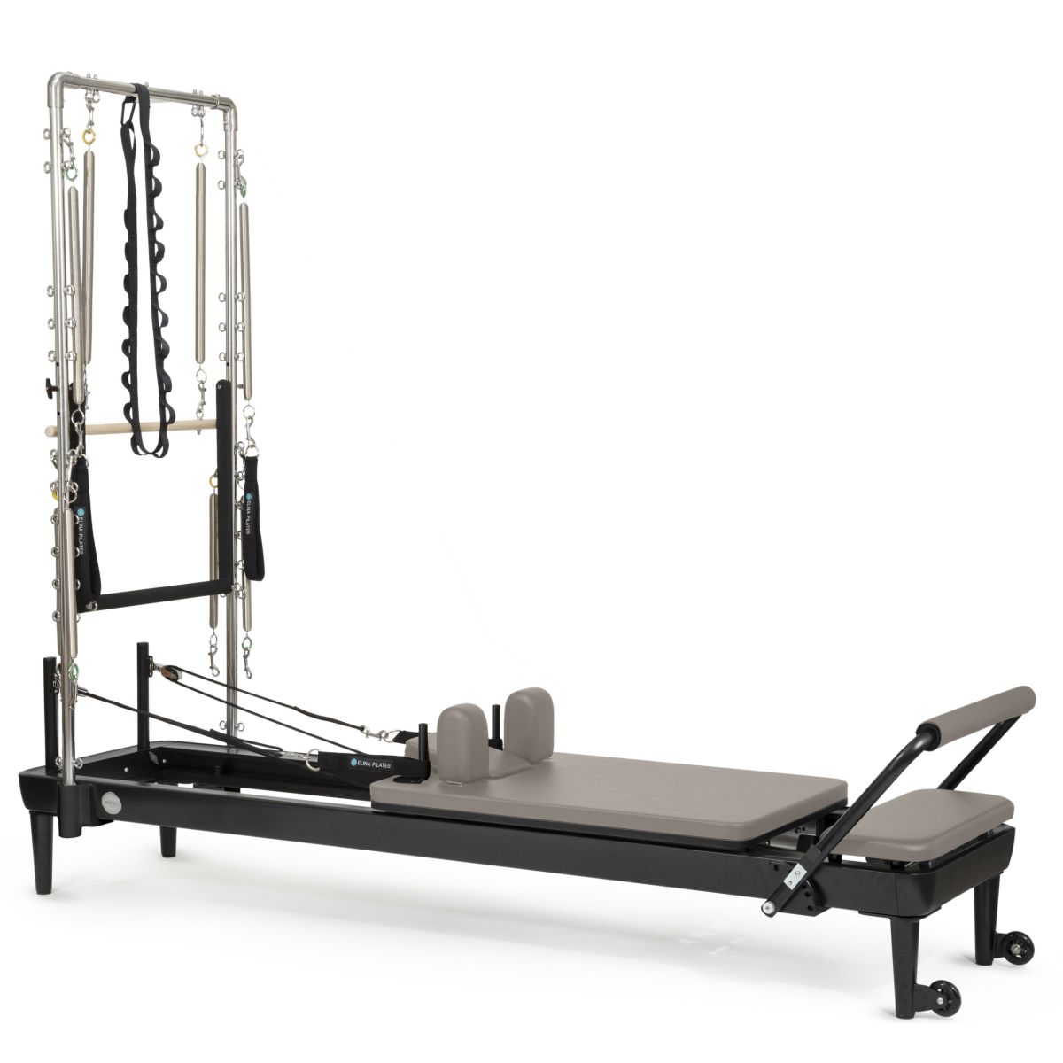 Nubium™ Reformer Black Edition mit Tower – Elina Pilates