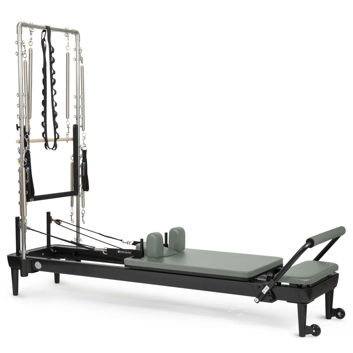 Nubium™ Reformer Black Edition mit Tower – Elina Pilates