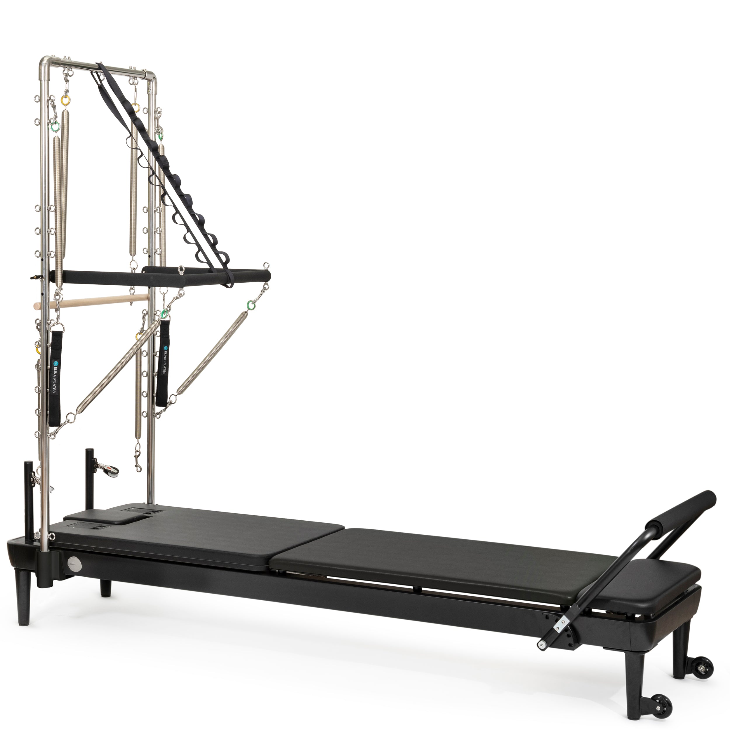 Nubium™ Reformer Black Edition mit Tower – Elina Pilates